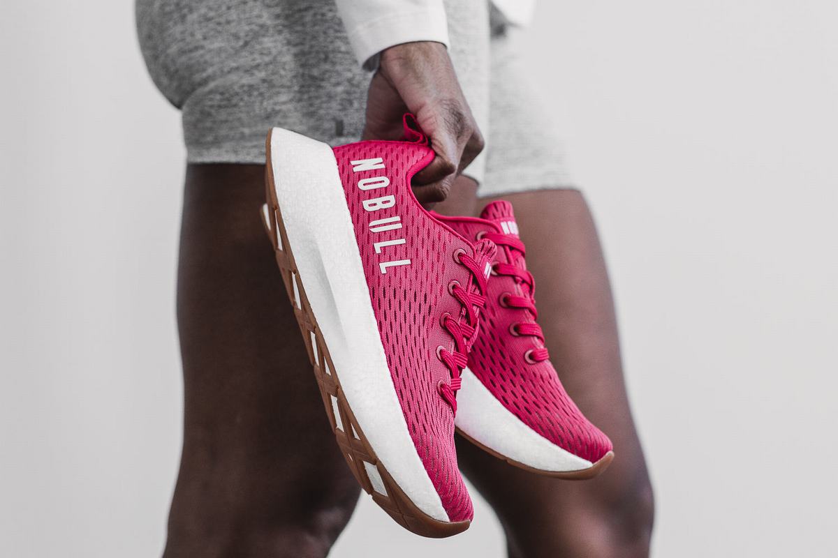Nobull Runner Loopschoenen Dames Wit | 067831-ZLA