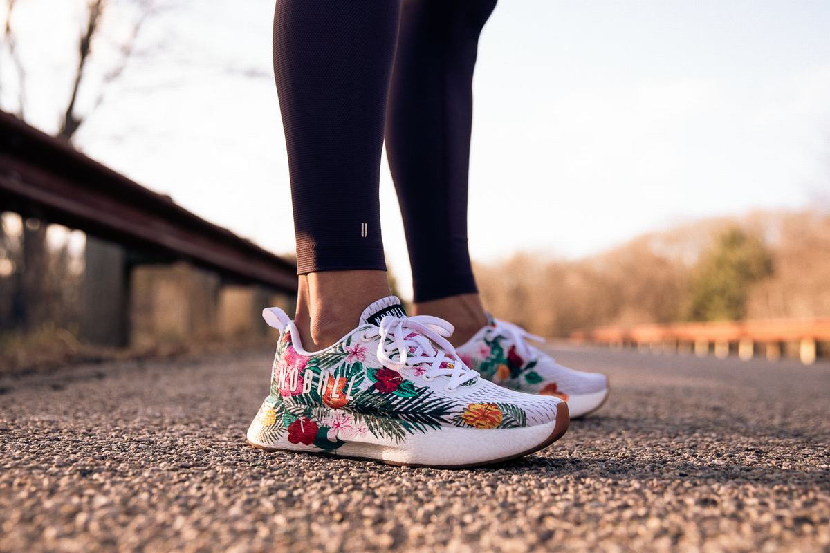 Nobull Runner Loopschoenen Dames Wit | 582671-AXV