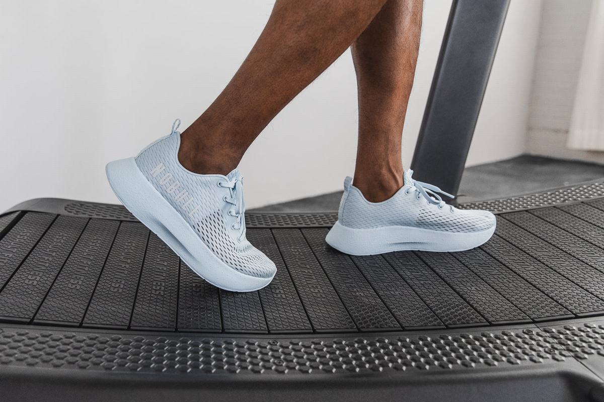 Nobull Runner Loopschoenen Heren Blauw | 985034-UGJ