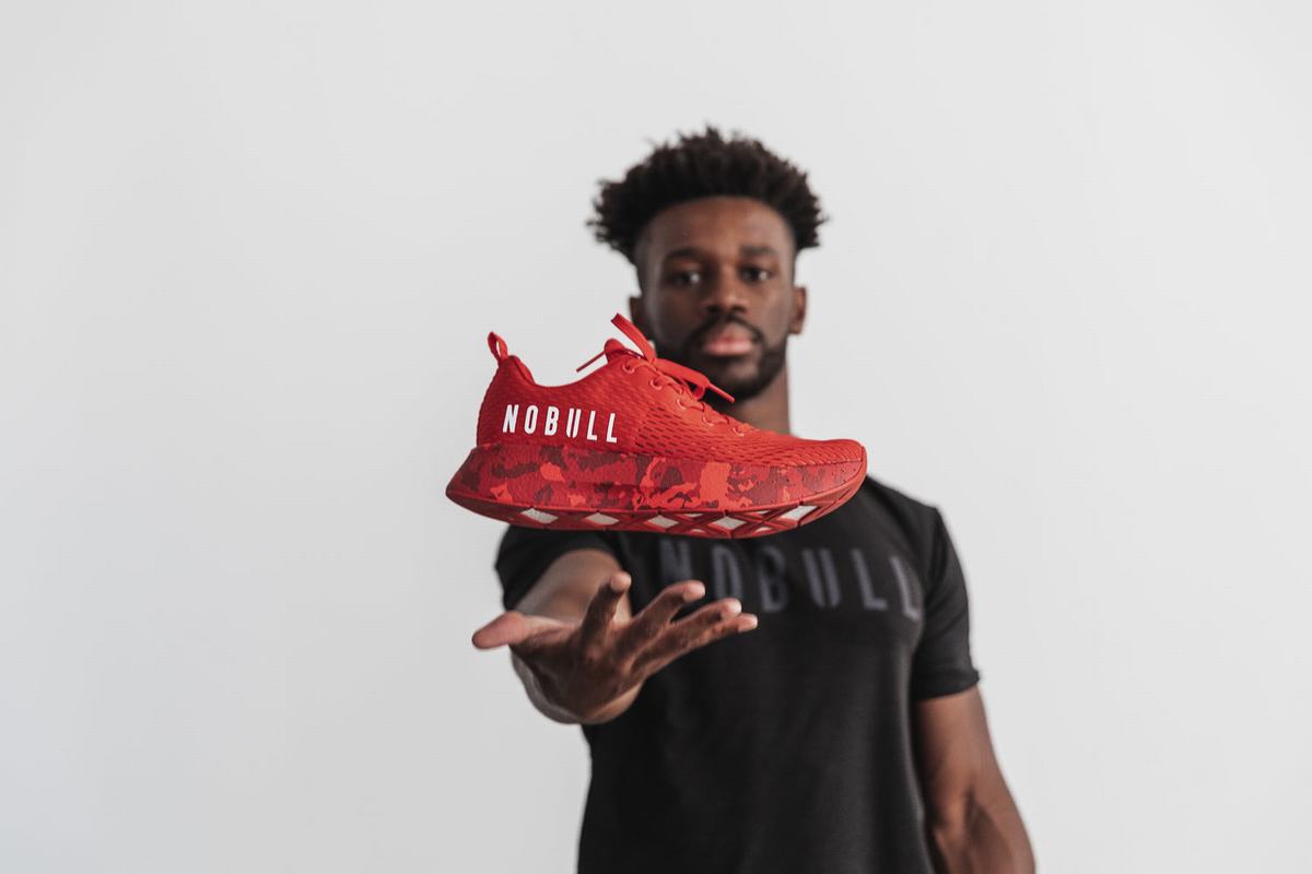 Nobull Runner Loopschoenen Heren Rood | 145032-TGO