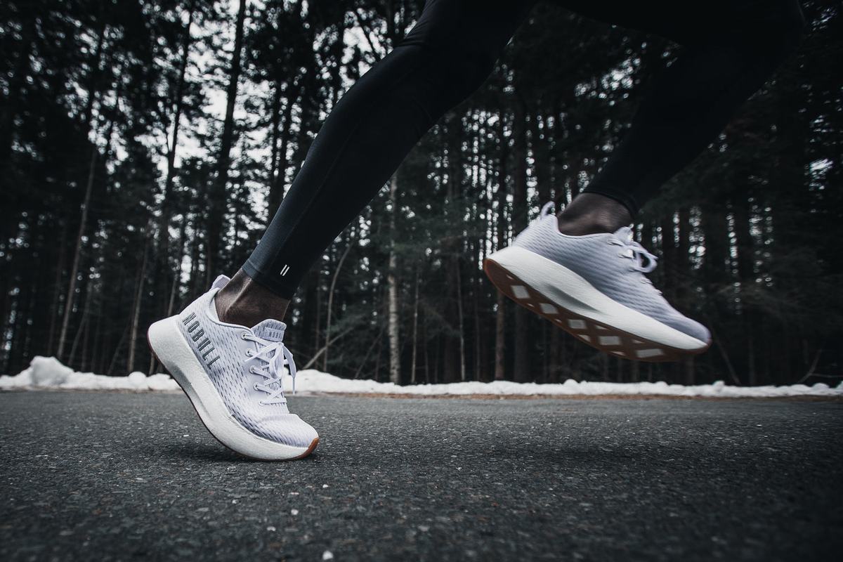 Nobull Runner Loopschoenen Heren Wit | 174628-OYC