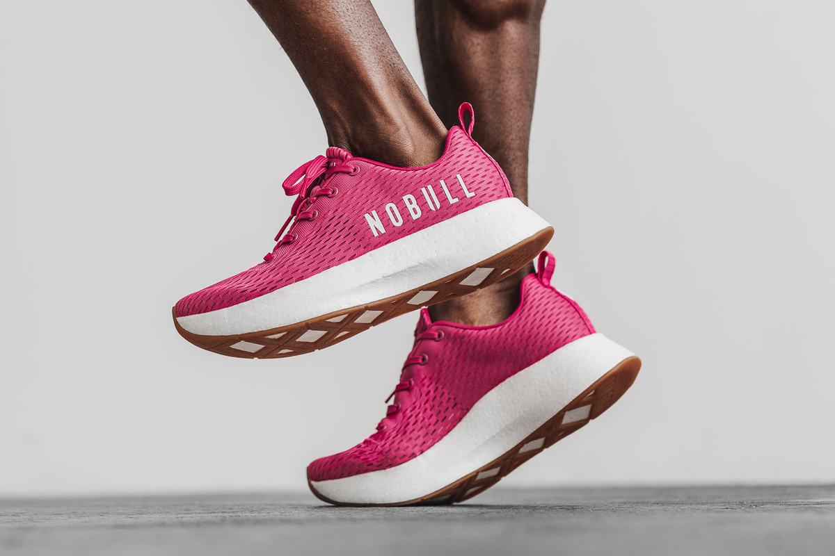 Nobull Runner Loopschoenen Heren Wit | 201483-SIL