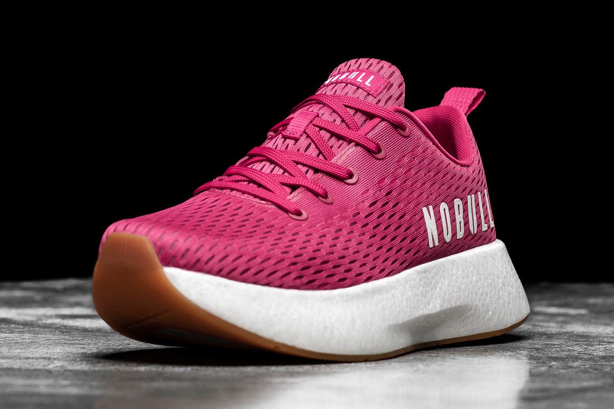 Nobull Runner Loopschoenen Heren Wit | 201483-SIL