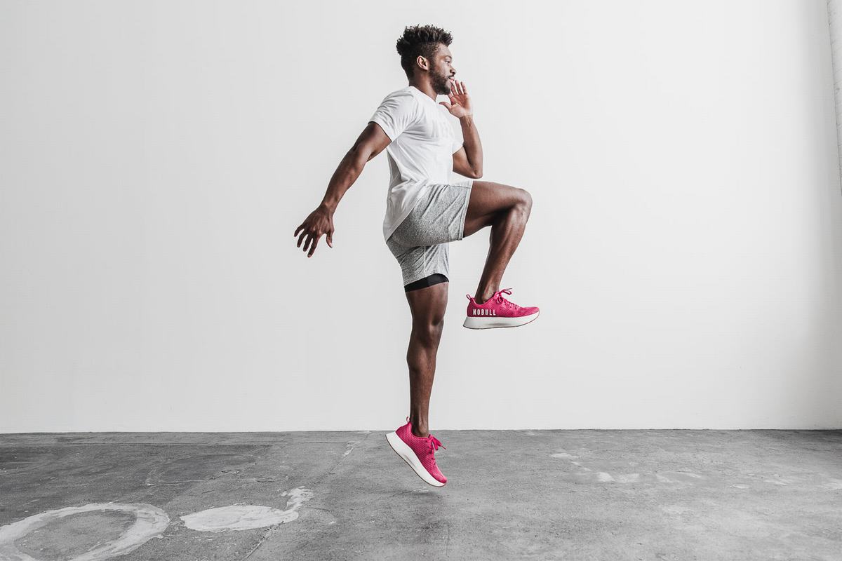 Nobull Runner Loopschoenen Heren Wit | 201483-SIL