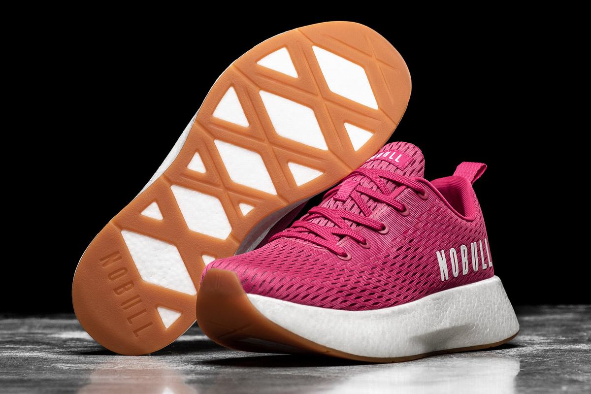 Nobull Runner Loopschoenen Heren Wit | 201483-SIL
