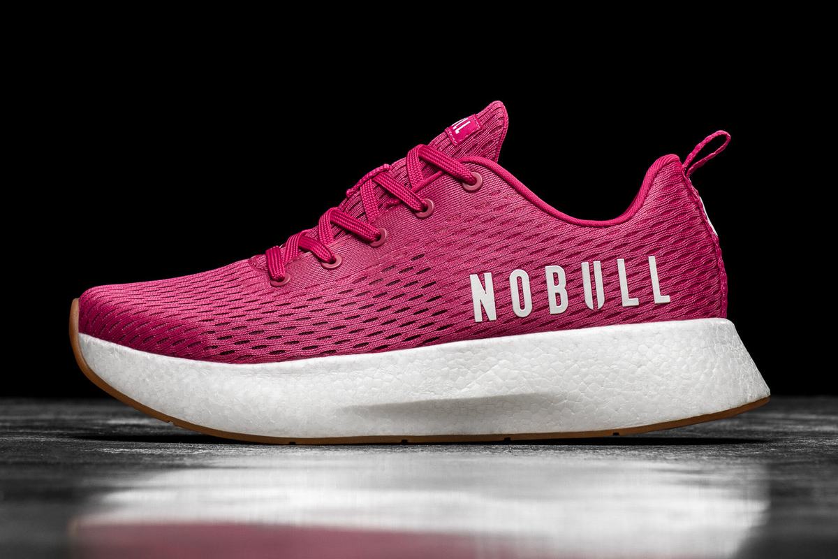 Nobull Runner Loopschoenen Heren Wit | 201483-SIL