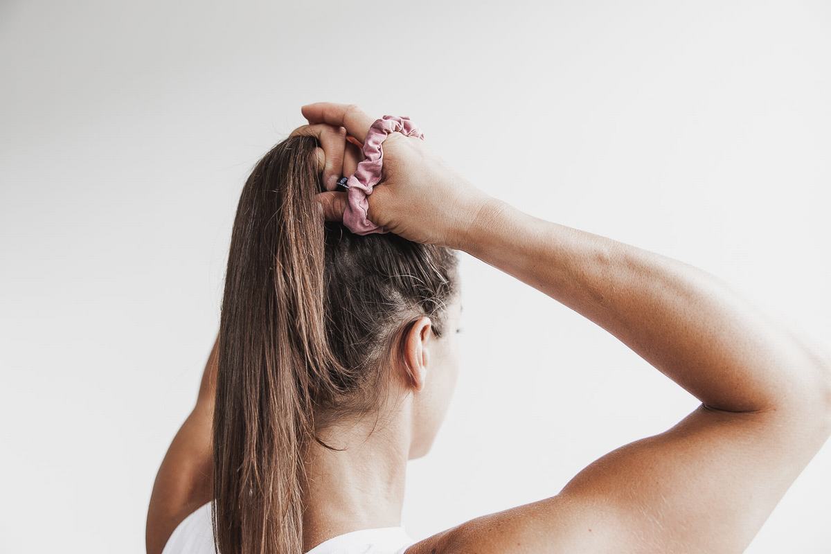 Nobull Scrunchie Haarwokkel Dames Dieproze | 381756-NDG
