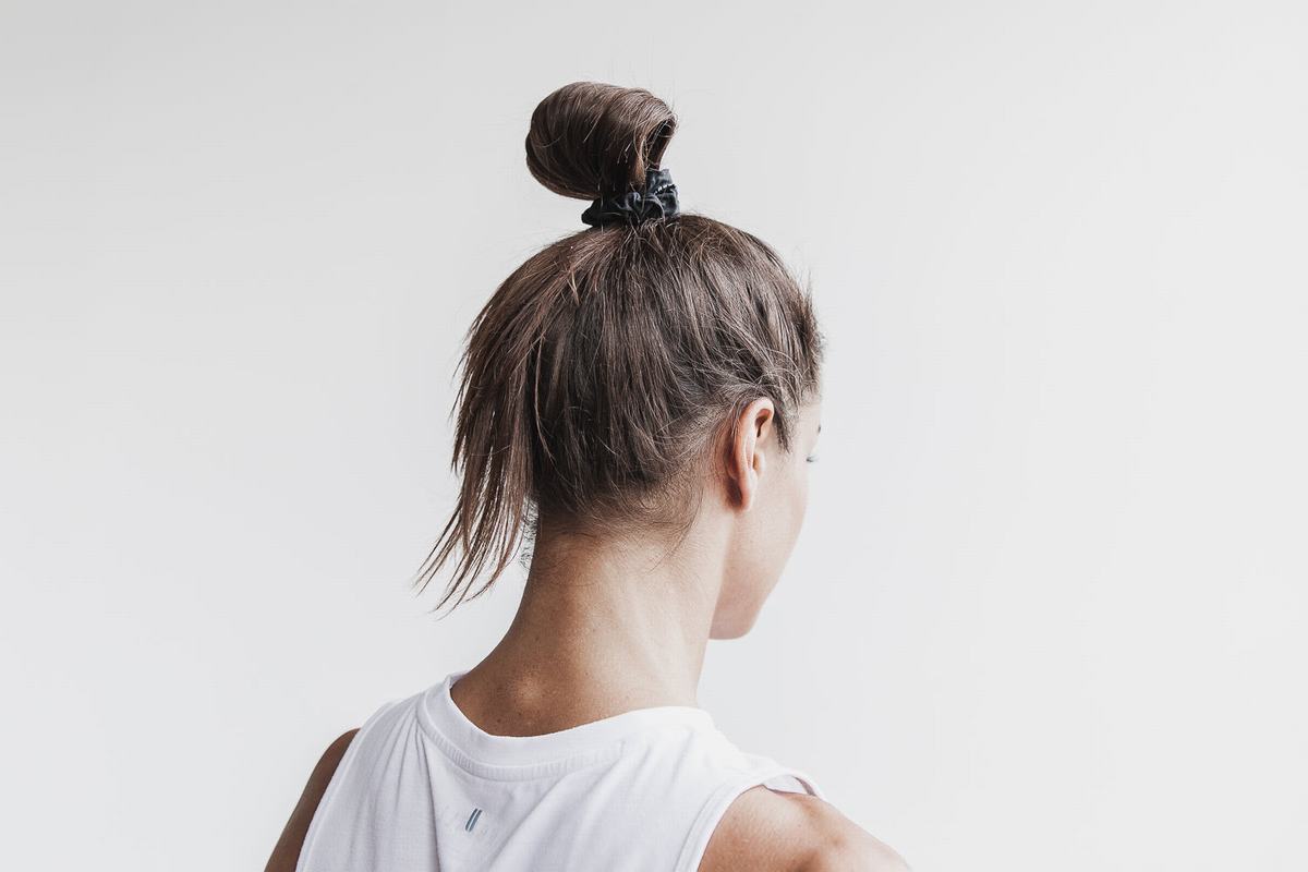 Nobull Scrunchie Haarwokkel Heren Zwart | 109364-CGS