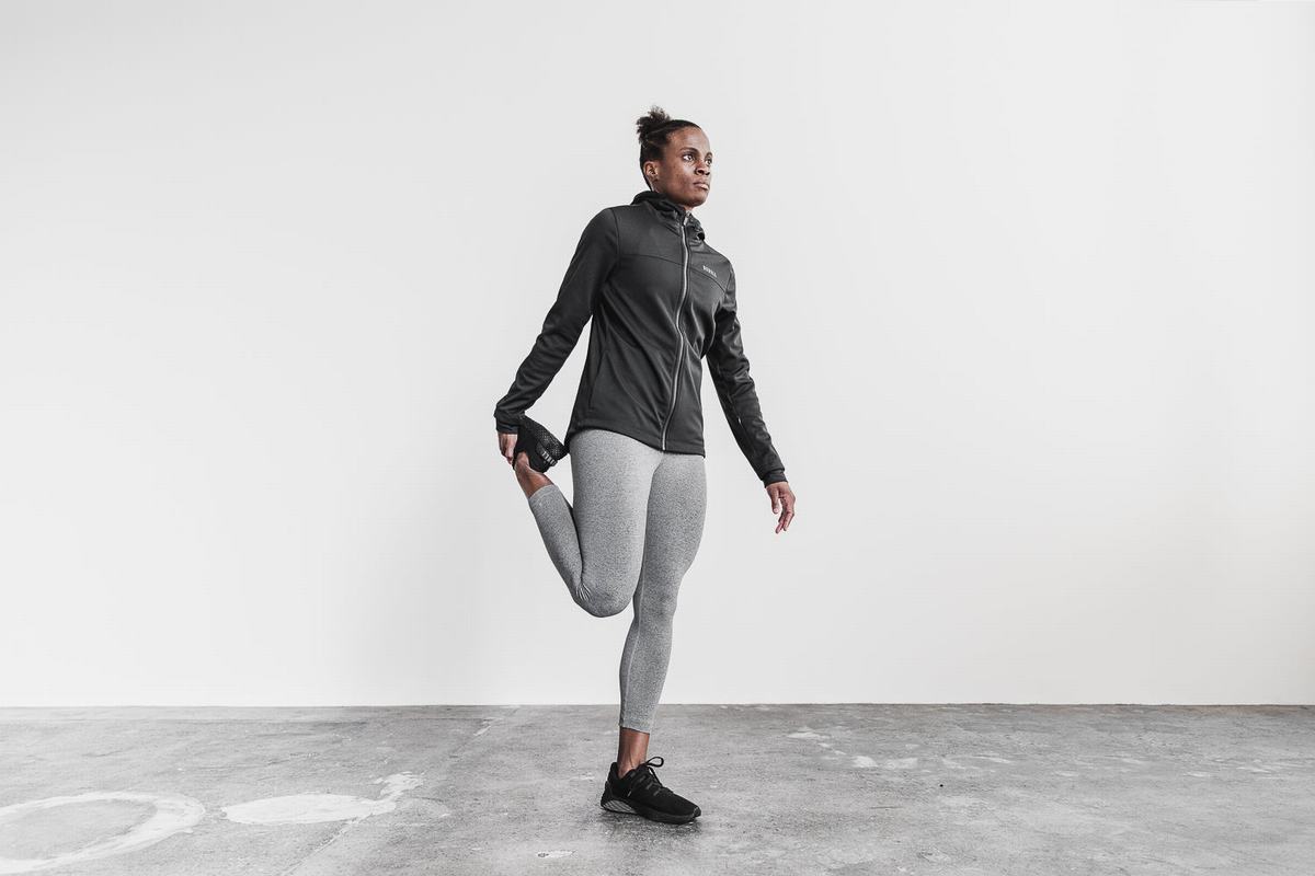 Nobull Softshell Jassen Dames Zwart | 791804-XOZ