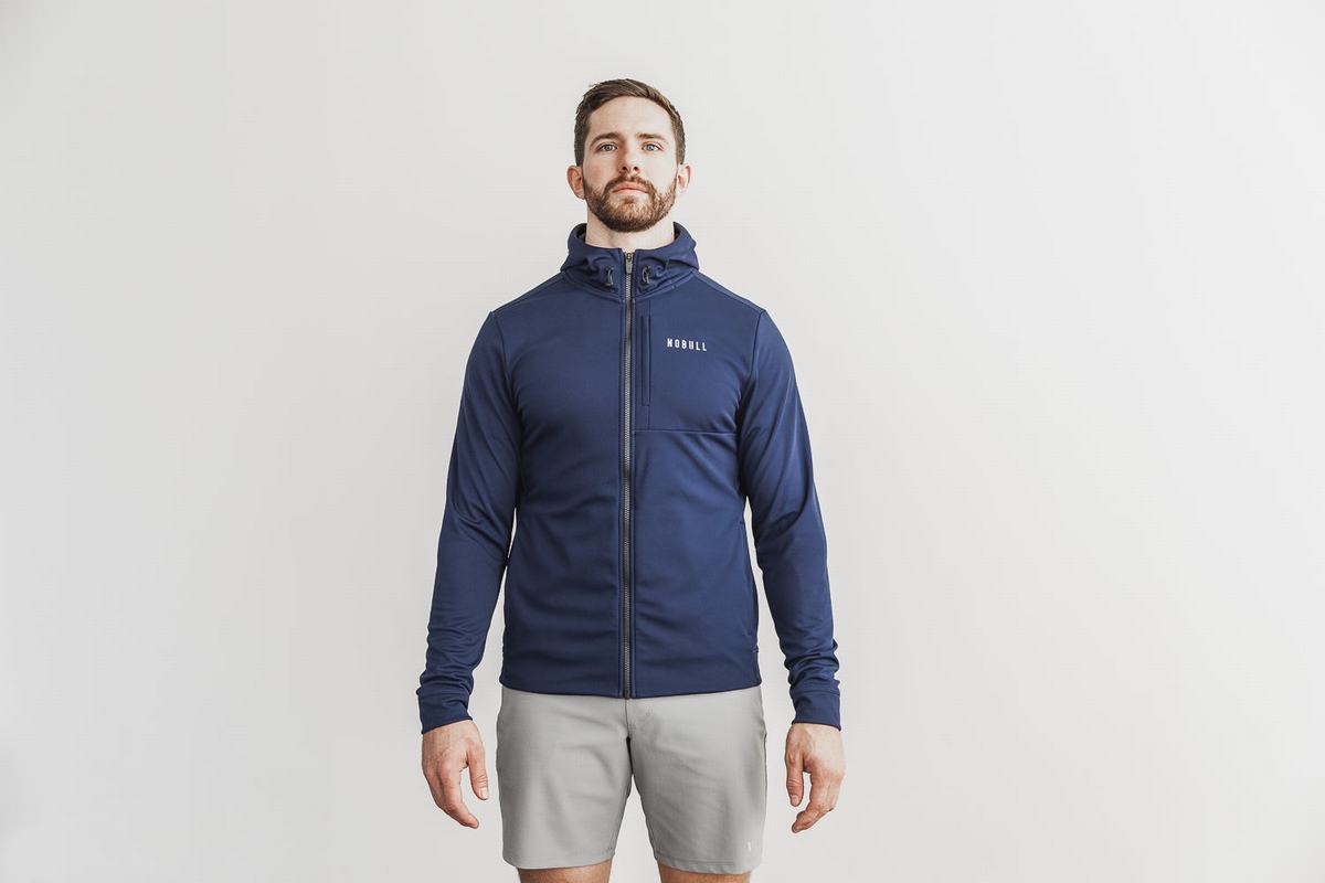 Nobull Softshell Jassen Heren Donkerblauw | 107546-LDA
