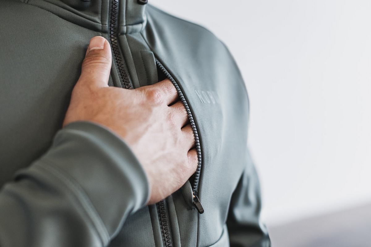 Nobull Softshell Jassen Heren Olijfgroen | 275013-VIM