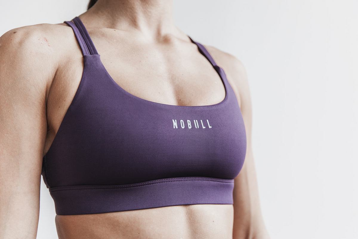 Nobull Sport Bh Dames Bruin | 705491-NCO