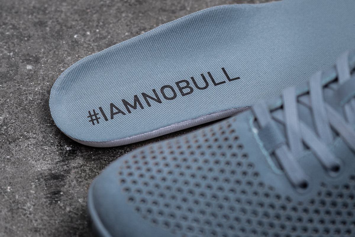 Nobull Suede Trainer Fitness Schoenen Heren Grijs Blauw | 601953-JDZ