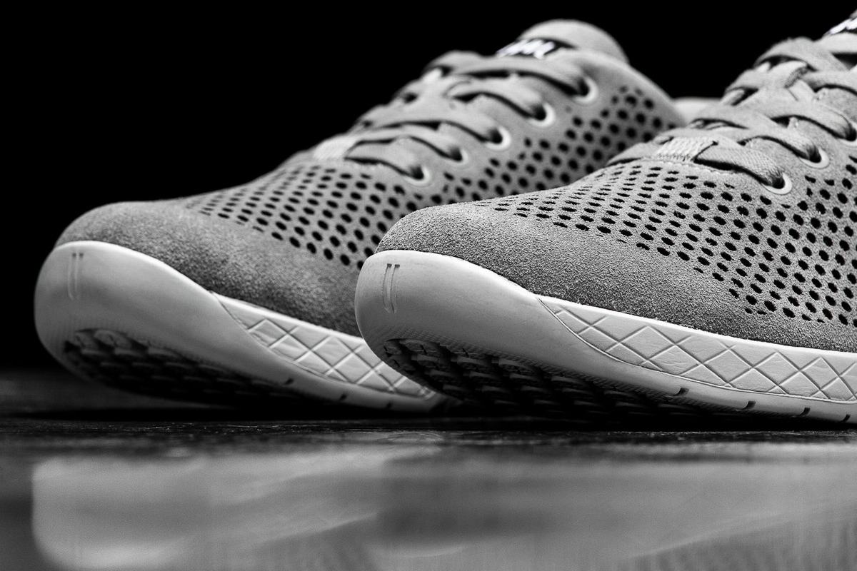 Nobull Suede Trainer Fitness Schoenen Heren Grijs | 687541-UMF