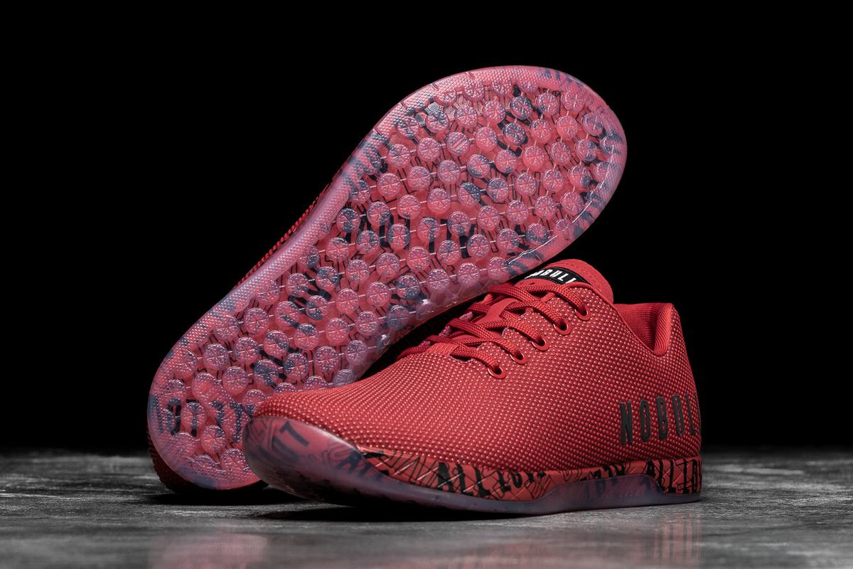 Nobull Superfabric All Love Trainer Fitness Schoenen Dames Rood | 903168-NBF