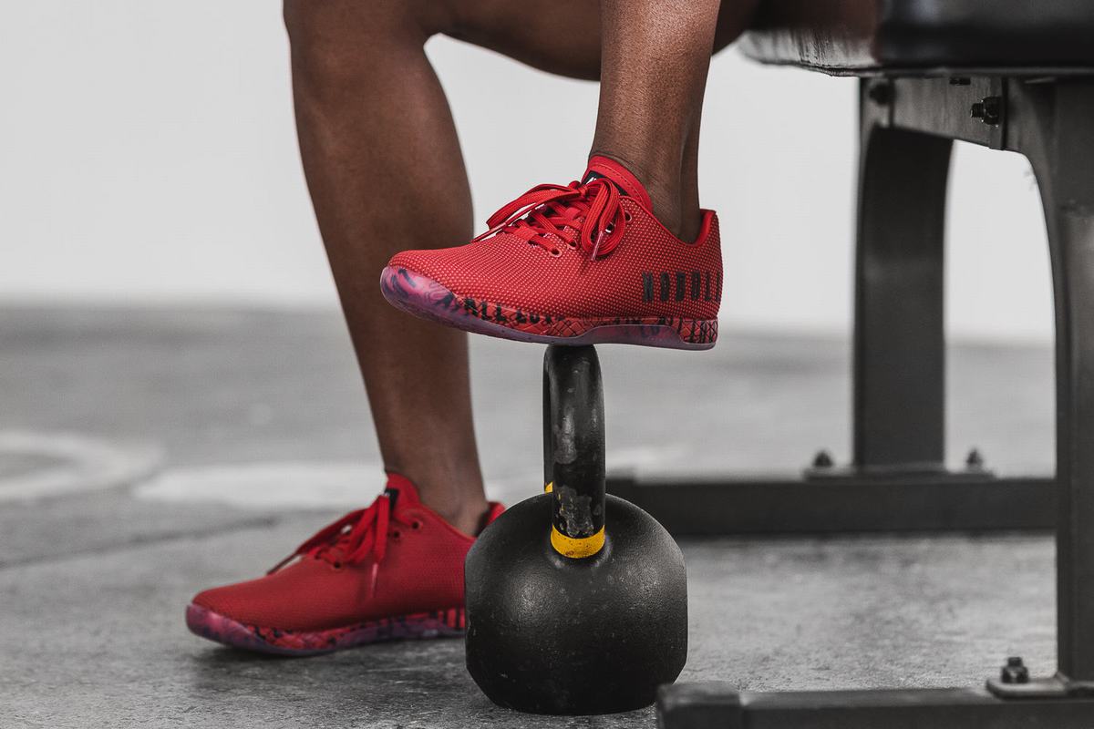 Nobull Superfabric All Love Trainer Fitness Schoenen Dames Rood | 903168-NBF