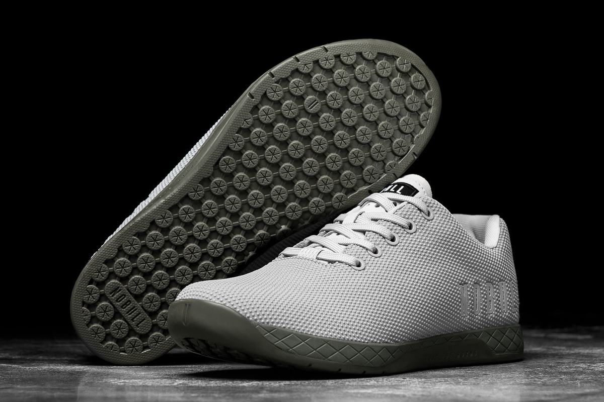 Nobull Superfabric Arctic Trainer Fitness Schoenen Dames Donkergroen | 463972-JAP