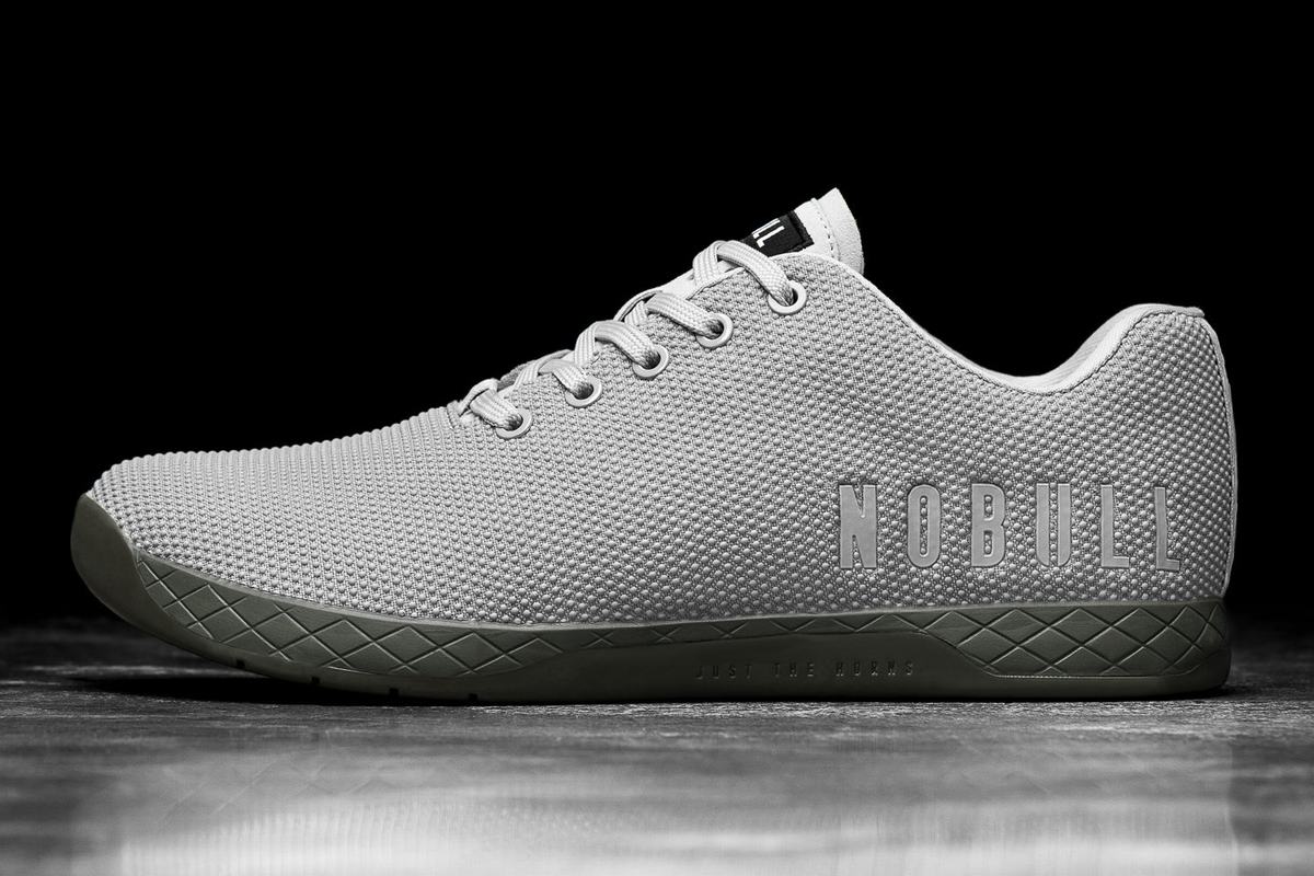 Nobull Superfabric Arctic Trainer Fitness Schoenen Dames Donkergroen | 463972-JAP