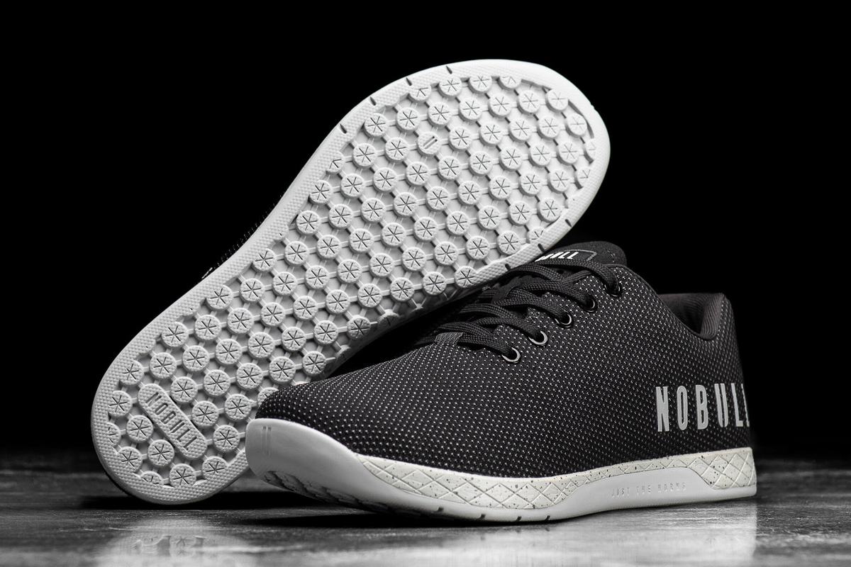Nobull Superfabric Arctic Trainer Fitness Schoenen Dames Zwart | 472063-CIK