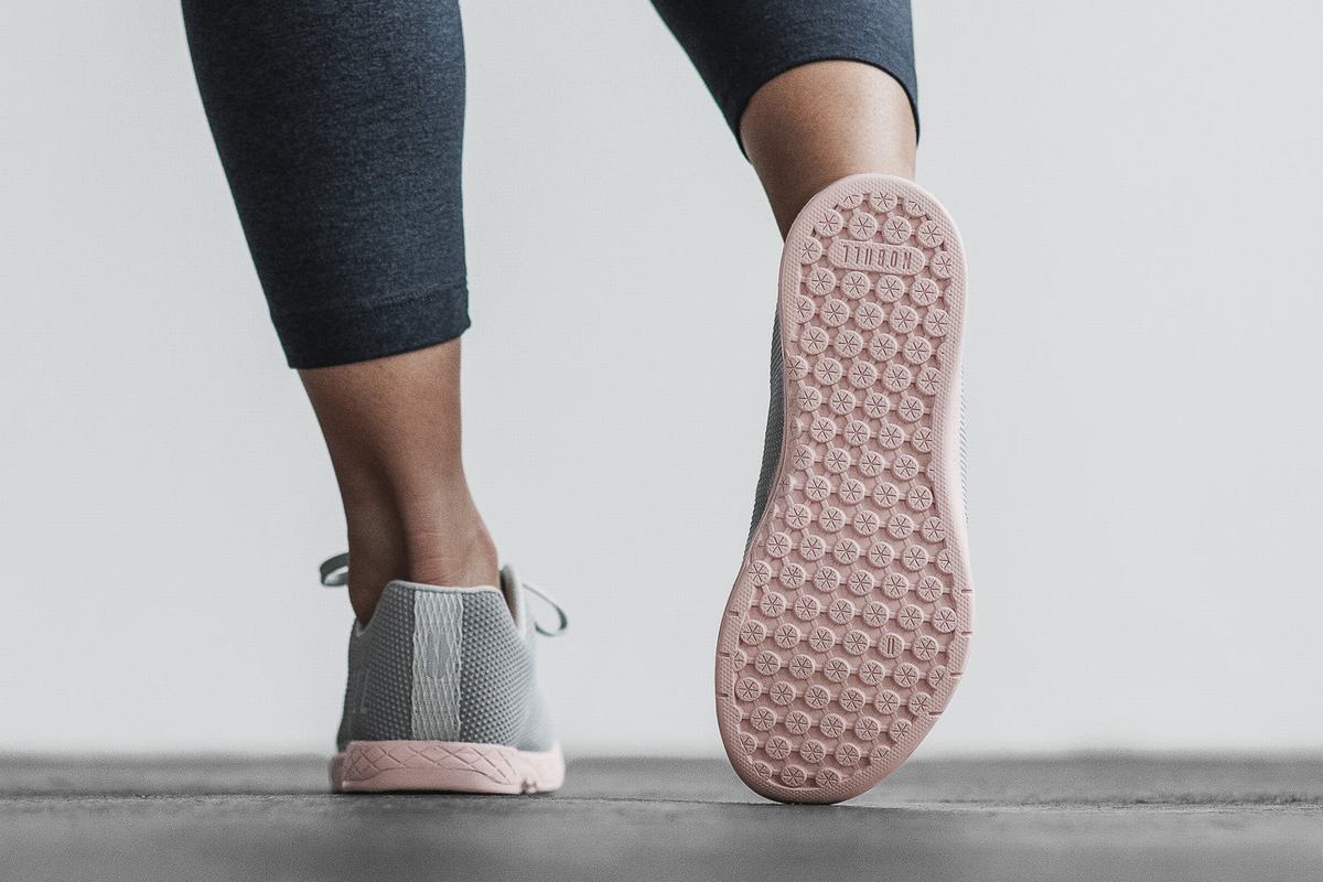 Nobull Superfabric Arctic Trainer Fitness Schoenen Dames Roze | 649201-DEY