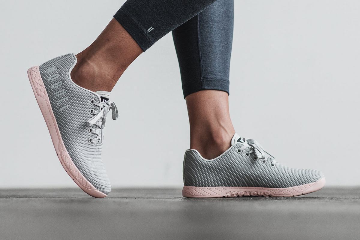 Nobull Superfabric Arctic Trainer Fitness Schoenen Dames Roze | 649201-DEY