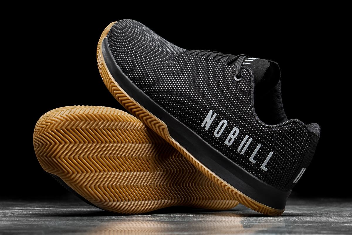 Nobull Superfabric Court Trainer Fitness Schoenen Dames Zwart | 096834-MZP
