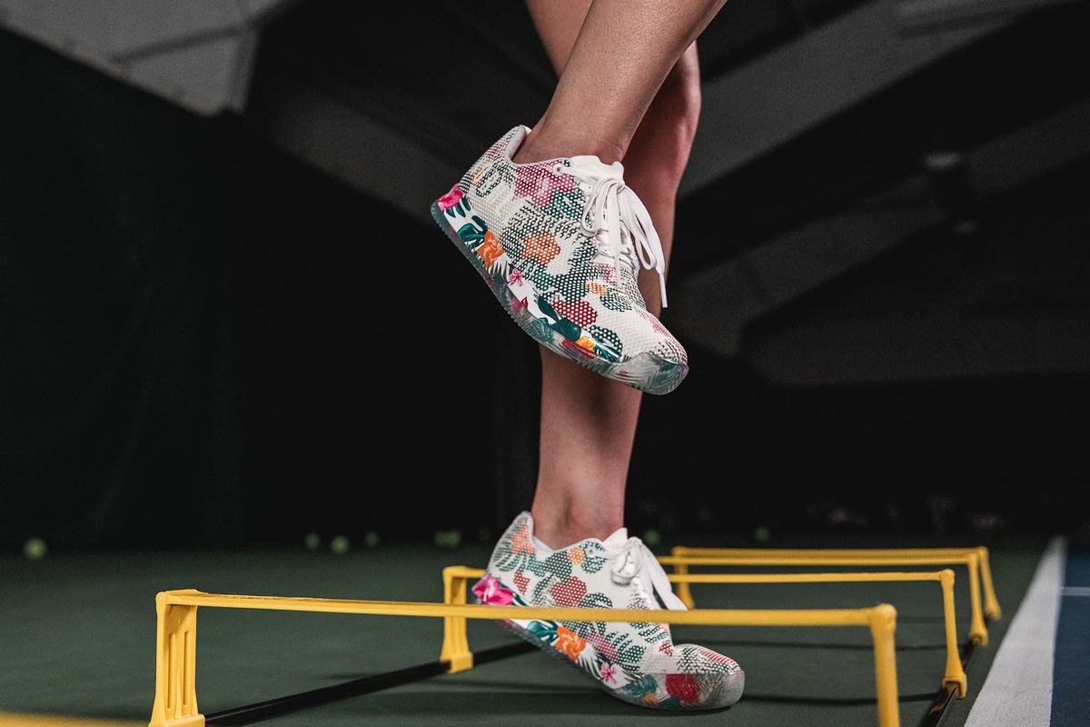 Nobull Superfabric Court Trainer Fitness Schoenen Dames Wit | 927413-XGT
