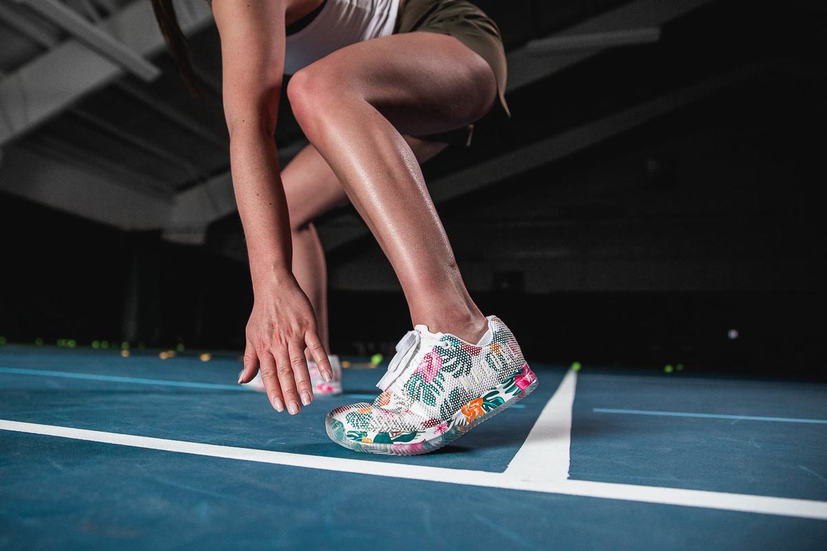 Nobull Superfabric Court Trainer Fitness Schoenen Dames Wit | 927413-XGT