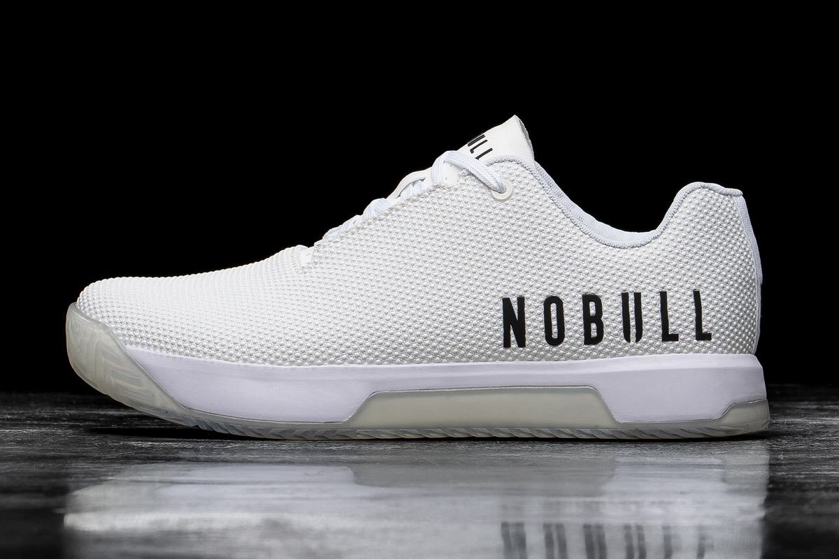 Nobull Superfabric Crossfit® Trainer Crossfit Schoenen Dames Wit | 471359-XDG