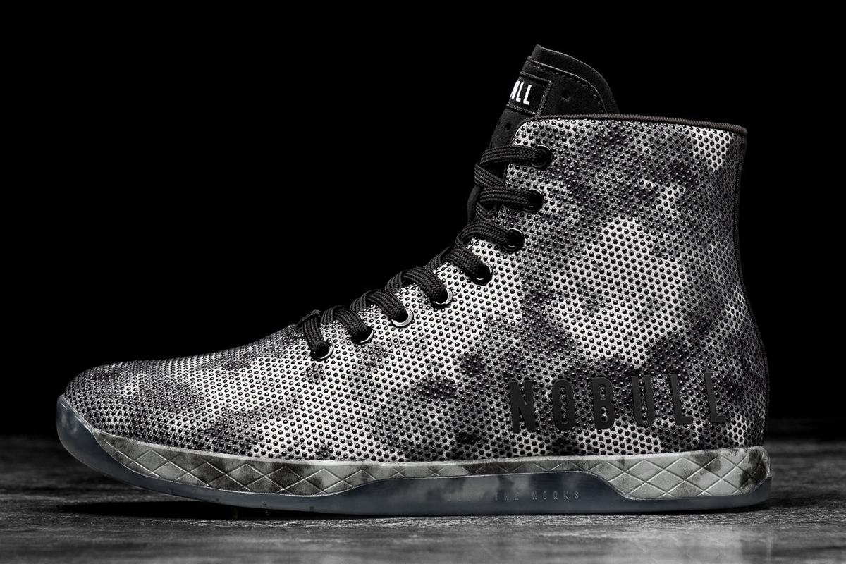 Nobull Superfabric High-Top Tie-Dye Trainer Fitness Schoenen Dames Grijs | 143908-CJQ