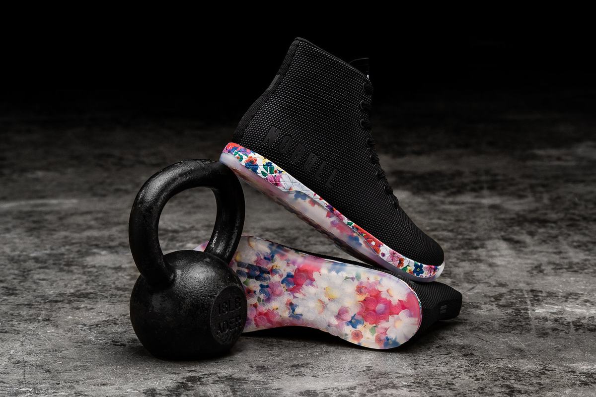 Nobull Superfabric High-Top Trainer Fitness Schoenen Heren Zwart | 185367-CHR