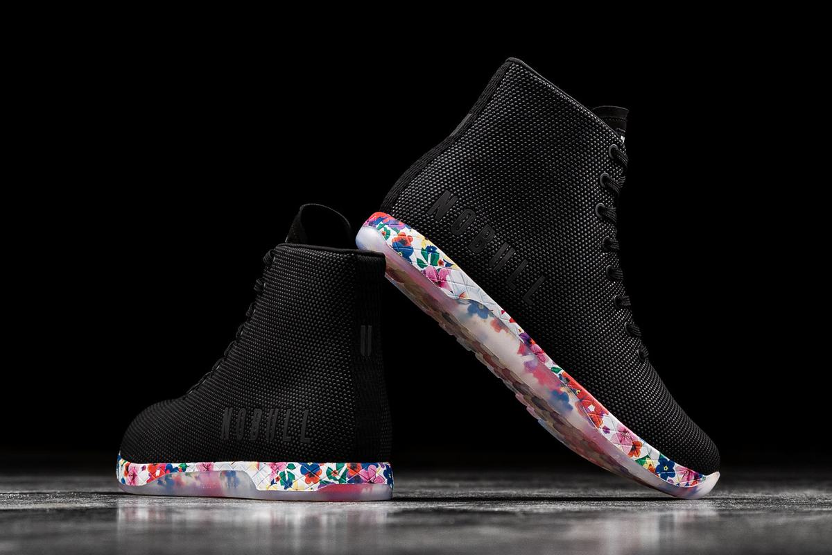 Nobull Superfabric High-Top Trainer Fitness Schoenen Heren Zwart | 185367-CHR