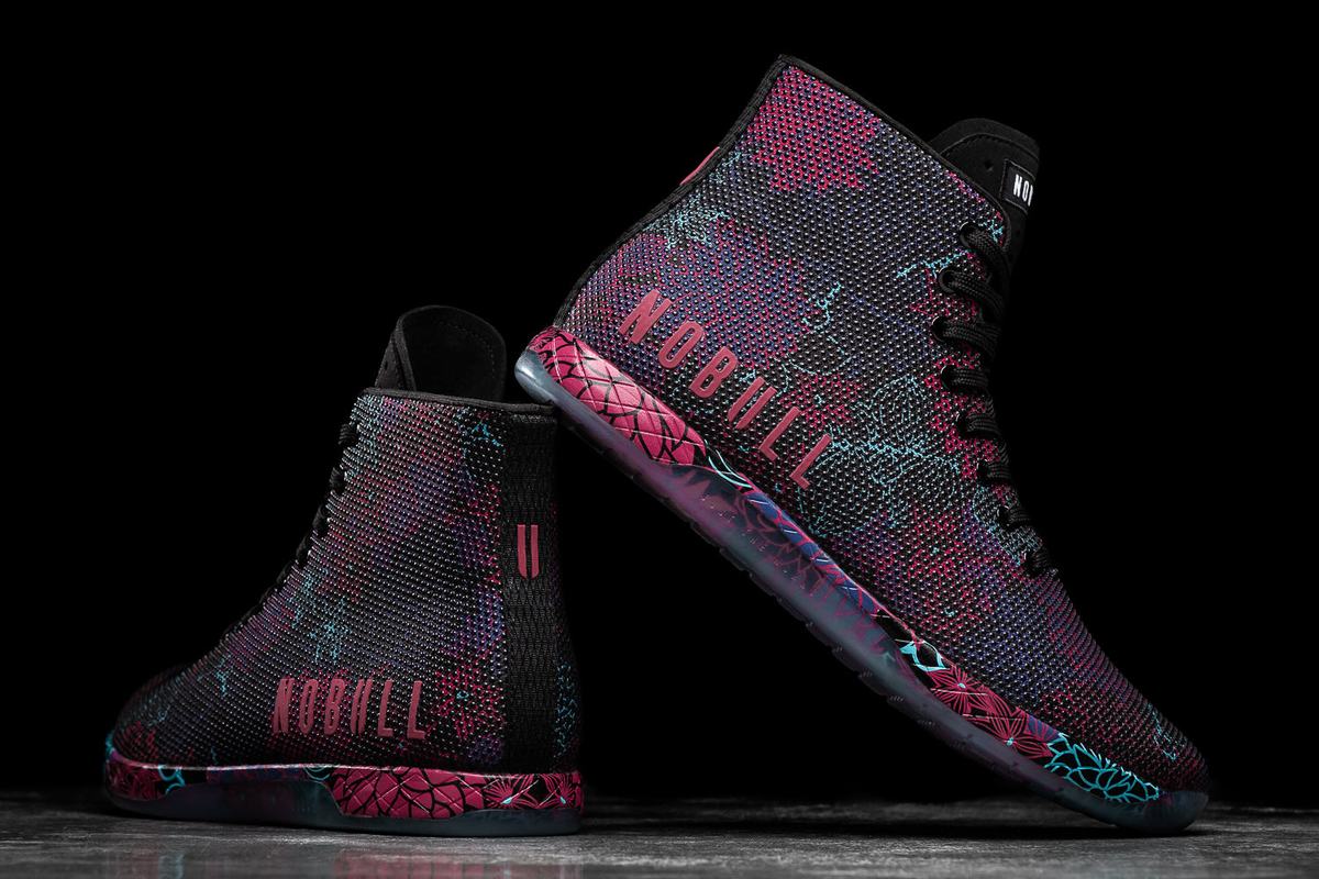 Nobull Superfabric High-Top Trainer Fitness Schoenen Dames Gekleurd | 347289-COD