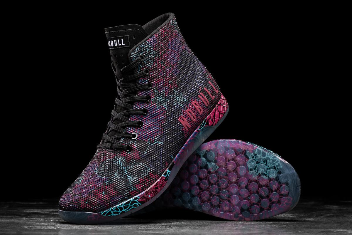 Nobull Superfabric High-Top Trainer Fitness Schoenen Dames Gekleurd | 347289-COD