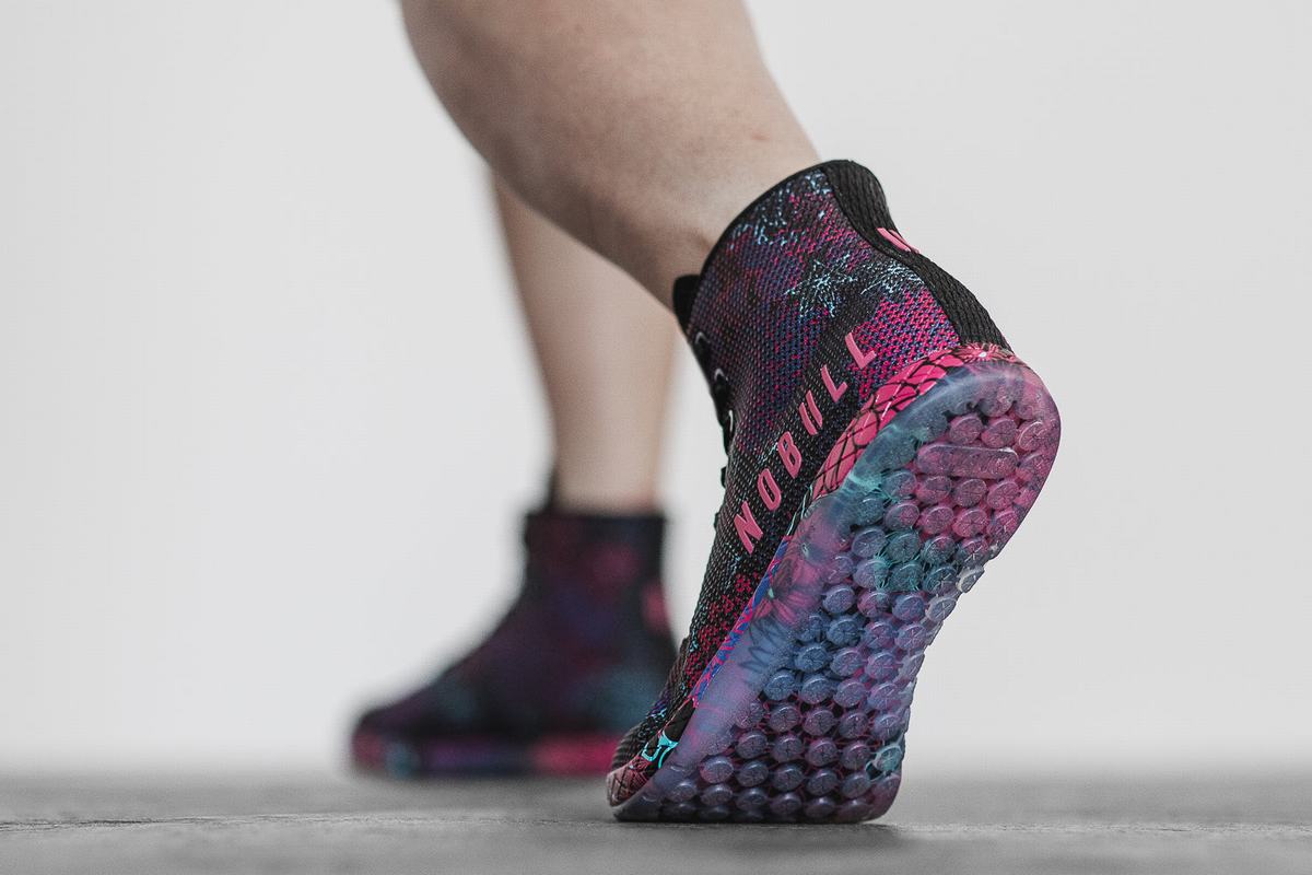 Nobull Superfabric High-Top Trainer Fitness Schoenen Dames Gekleurd | 347289-COD