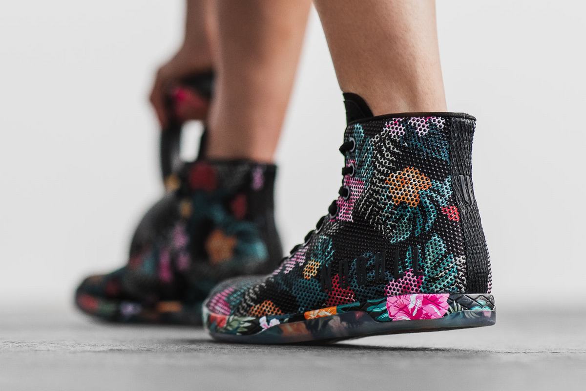 Nobull Superfabric High-Top Trainer Fitness Schoenen Dames Gekleurd | 439027-URO
