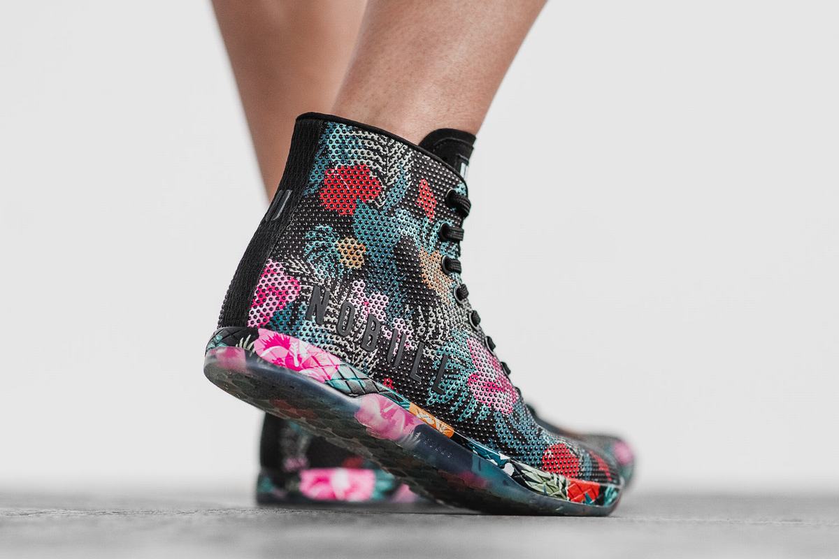 Nobull Superfabric High-Top Trainer Fitness Schoenen Dames Gekleurd | 439027-URO