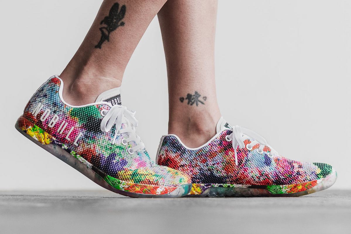 Nobull Superfabric Pride Art Work Trainer Fitness Schoenen Dames Gekleurd | 073859-RSL
