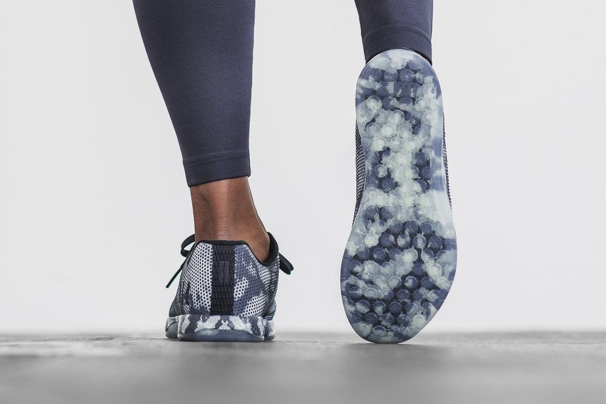 Nobull Superfabric Tie-Dye Trainer Fitness Schoenen Dames Donkerblauw | 028691-ZST
