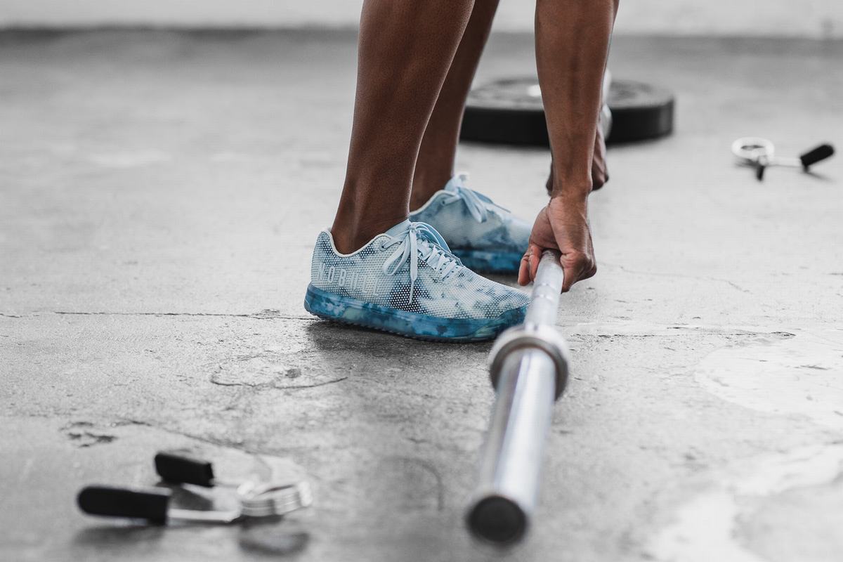 Nobull Superfabric Tie-Dye Trainer Fitness Schoenen Dames Mintgroen | 095743-YJZ