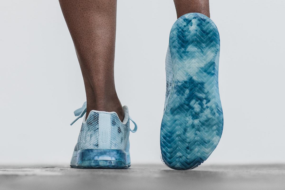 Nobull Superfabric Tie-Dye Trainer Fitness Schoenen Dames Mintgroen | 095743-YJZ