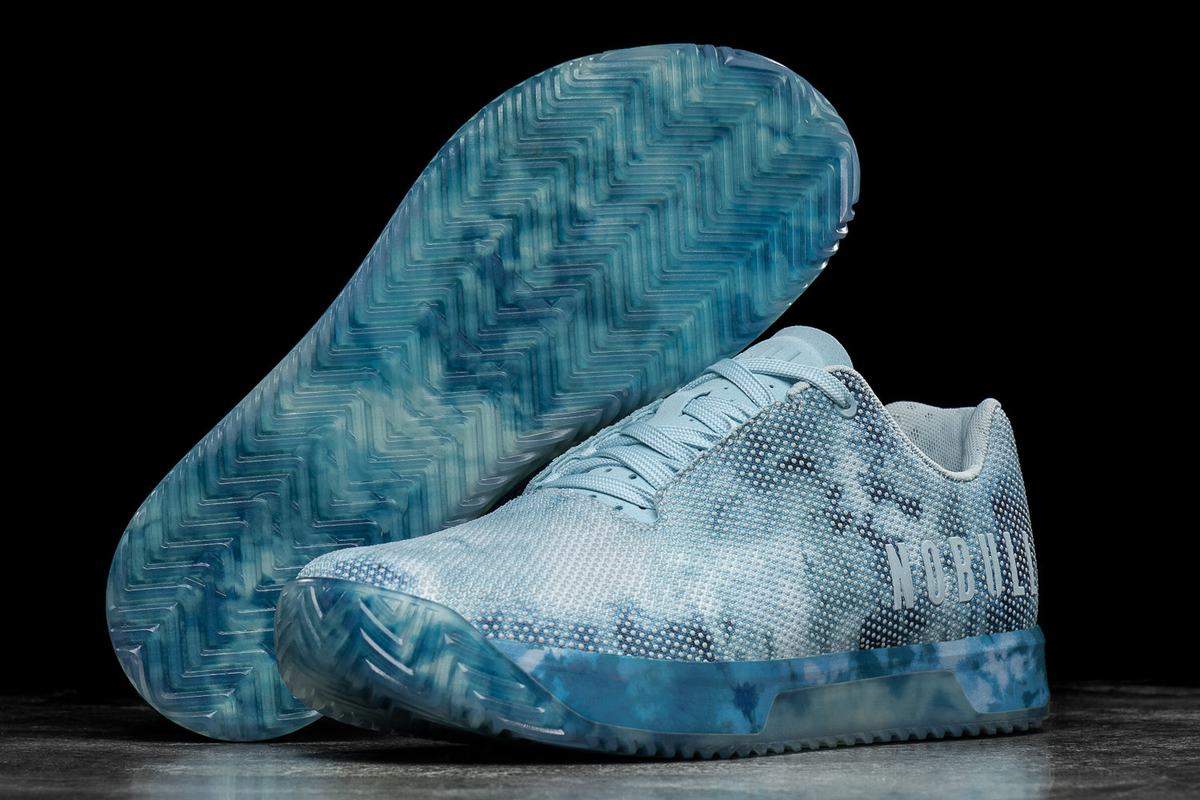 Nobull Superfabric Tie-Dye Trainer Fitness Schoenen Dames Mintgroen | 095743-YJZ