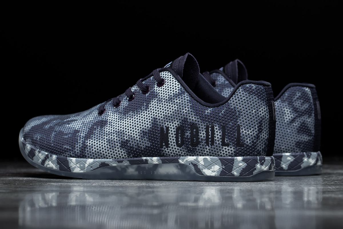 Nobull Superfabric Tie-Dye Trainer Fitness Schoenen Heren Donkerblauw | 392610-NXP