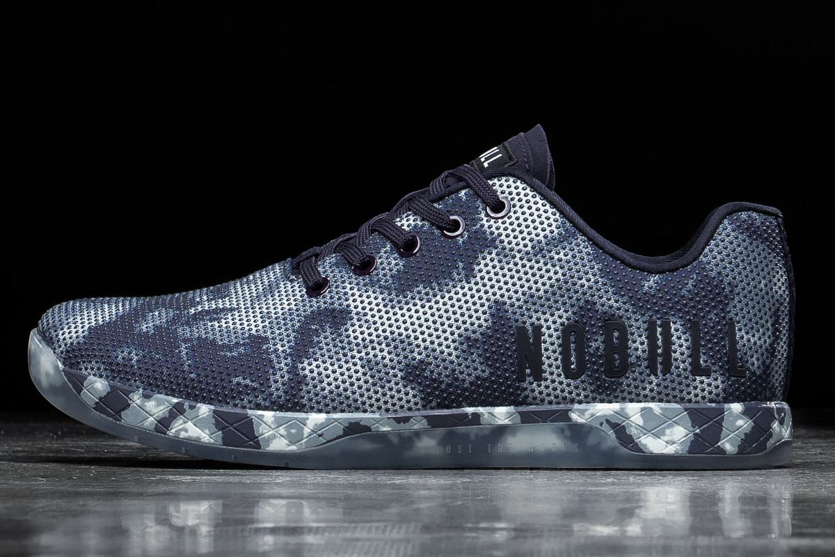 Nobull Superfabric Tie-Dye Trainer Fitness Schoenen Heren Donkerblauw | 392610-NXP