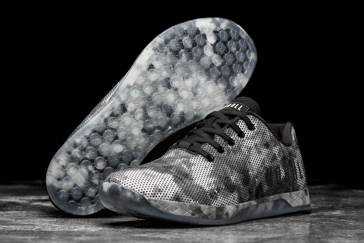 Nobull Superfabric Tie-Dye Trainer Fitness Schoenen Dames Grijs | 934012-JLO