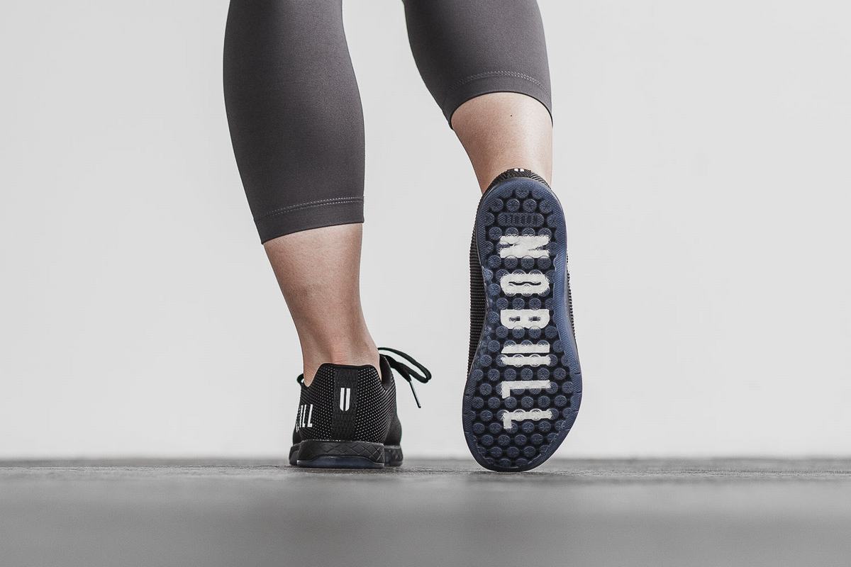 Nobull Superfabric Tokyo Trainer Fitness Schoenen Dames Zwart | 369487-YIK