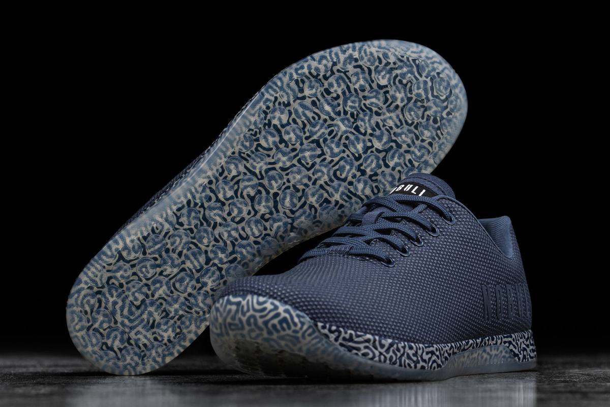 Nobull Superfabric Trainer Fitness Schoenen Dames Donkerblauw | 035841-LKO