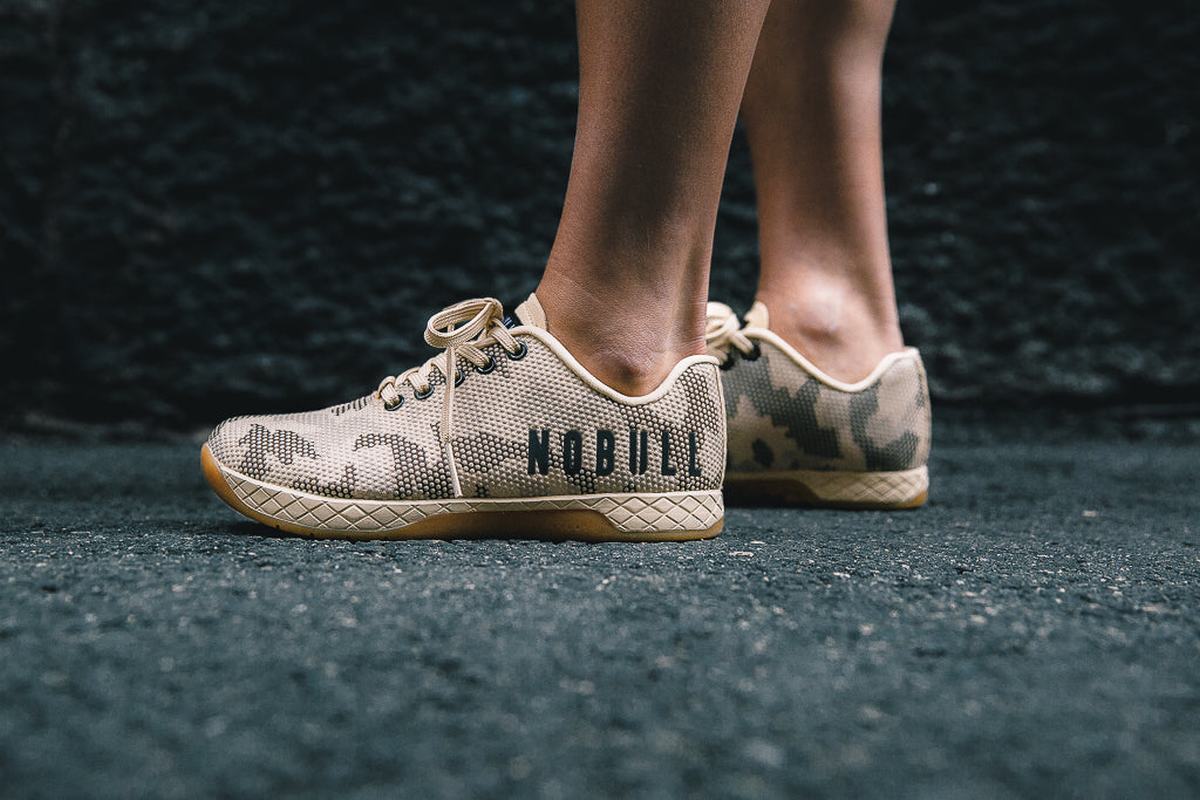 Nobull Superfabric Trainer Fitness Schoenen Dames Camo | 049853-XHY