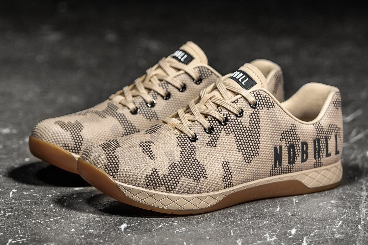 Nobull Superfabric Trainer Fitness Schoenen Dames Camo | 049853-XHY