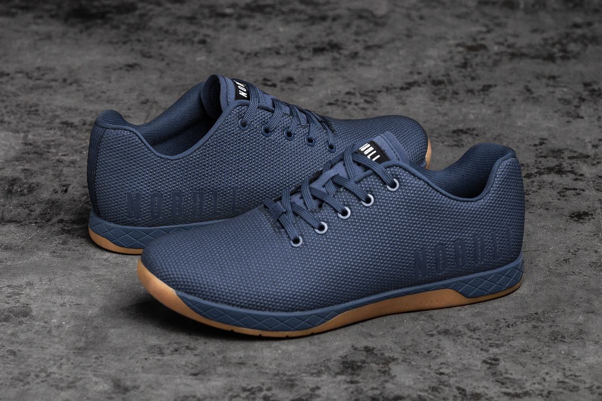 Nobull Superfabric Trainer Fitness Schoenen Dames Donkerblauw | 079162-FGC